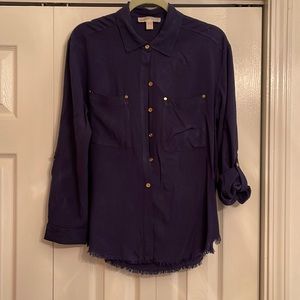 Michael Kors navy blue shirt
